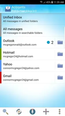 All Email Services Login android App screenshot 4